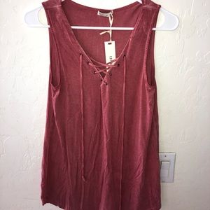 Cotton On Lace Up Tank